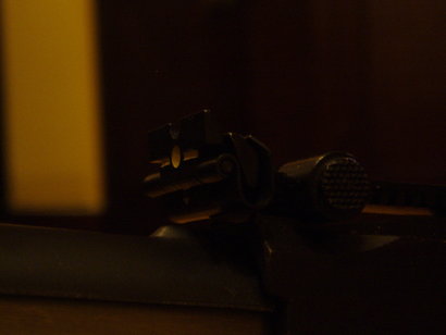 Vendo elemento de punteria fluorescente (brilla con la oscuridad) para armas tipo AK. Muy útil para tiro 00
