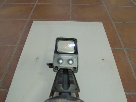 Tengo una holográfica "sobrante" y estoy pensando en montarla en una superpuesta que uso para 30