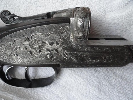 Hola a todos, tengo una Victor Sarasqueta heredada de mi abuelo que fue mi primera escopeta de caza, la 01