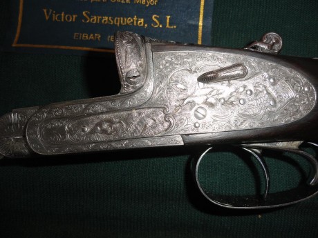 Hola a todos, tengo una Victor Sarasqueta heredada de mi abuelo que fue mi primera escopeta de caza, la 00