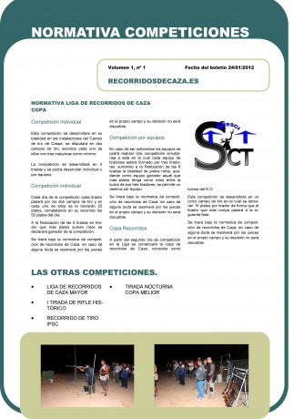 Os adjunto el calendario de tiradas del Polígono de tiro de Caspe.
en breve colgaremos la normativa para 10