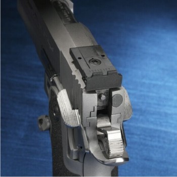 Tengo una Glock 17 para la práctica de IPSC en producción, y querría saber que tipo de juego de miras 30