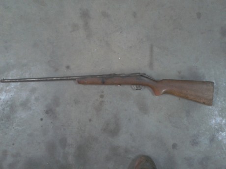 cal 22 lr me la an traido oxidada por completo, despues de una limpieza y desantracar el cañon por lo 00