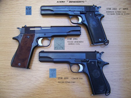 Interesantísima página estadounidense sobre las pistolas españolas en manos de particulares. Es admirable 50