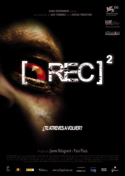 REC 

 REC "teaser trailer" 

 REC - reacciones del público 

Es una película española de terror 80