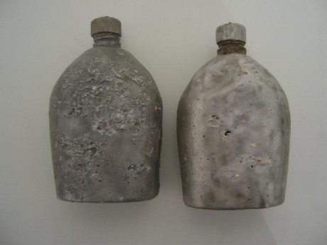 Vendo lote de material procedente de excavación en Alemania de la Segunda Guerra Mundial, compuesto por 02