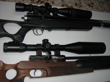 PUES ESTA SE VINO AL QUITARME LA AIR ARMS, DA UN HUEVO DE TIROS A LA POTENCIA QUE ME HAN DEJADO , PERO 01