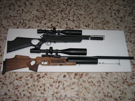 PUES ESTA SE VINO AL QUITARME LA AIR ARMS, DA UN HUEVO DE TIROS A LA POTENCIA QUE ME HAN DEJADO , PERO 00