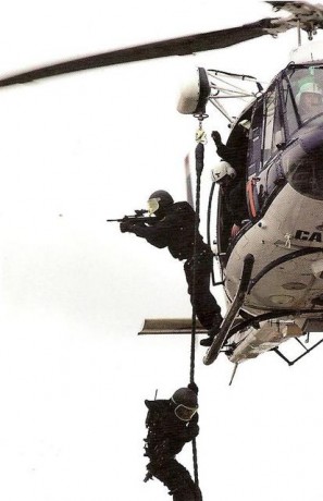 (Sniper aerial platform) es el termino en ingles para designar a un francotirador apostado en una plataforma 100
