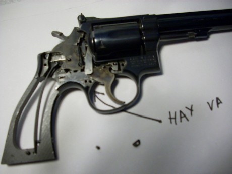 Hola compañeros, esta mañana he tenido una tirada con mi revolver s&w k38 marterpice( k 14) y en la 41
