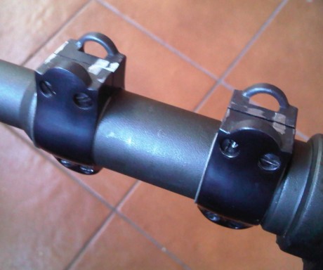 Finalmente y luego de buscar encontrar y adaptar los componentes, tengo el Fr8 con su visor scout casi 10