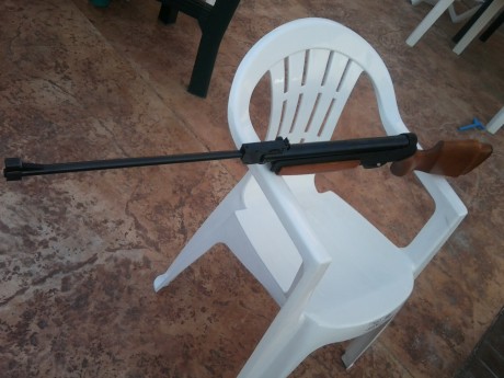 Hola. Esta es mi primera recuperacion de una carabina de A/C, a ver que os parece. la foto de como estaba 61