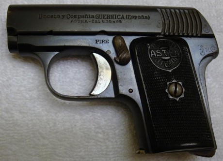 Hace unos días encontré por casualidad en una web extranjera un arma a la venta que hacía muchos años 100