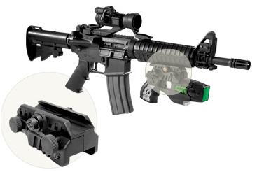 Buenas, he visto por la red que existe un trasto para acoplar un arma corta bajo el guardamanos de un 01