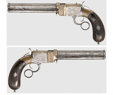 Hace unos días encontré por casualidad en una web extranjera un arma a la venta que hacía muchos años 10