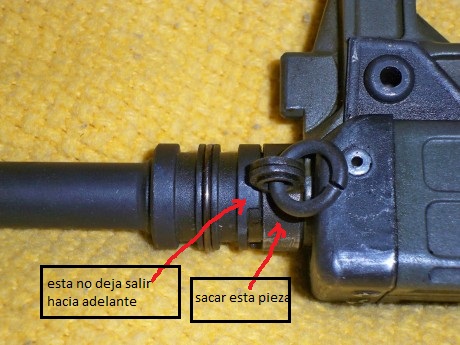 La pregunta es la siguiente, si quiero cambiar la anilla portacorreas de un cetme L, la que va en el cañon 60