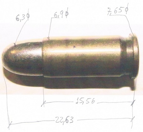 Hola a todos: Os pregunto y haber si me ayudais a saber que calibre de arma corta es esta bala y aqui 00