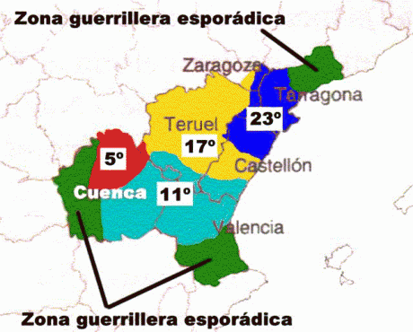 Si os parece bien abrimos un tema sobre los topos, huidos y maquis.

Donde hablar de las zonas de actuación, 50