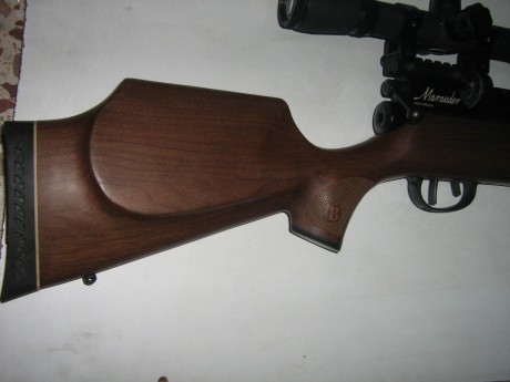 PUES ESO , esta mañana me ha llegado procedente de un cambio este juguete , una benja marauder del .22 01