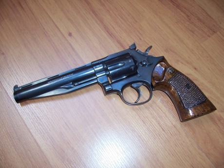 Hola.
Aquí os pongo la foto de un revolver LLAMA para ver si me podéis decir de que modelo se trata.
Es 10