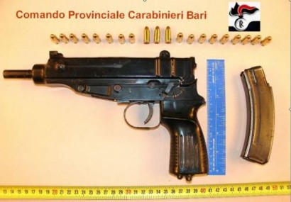HOLA,aqui os dejo unas fotos de armas incautadas en italia, y que iban a ser usadas para asaltar furgones 121
