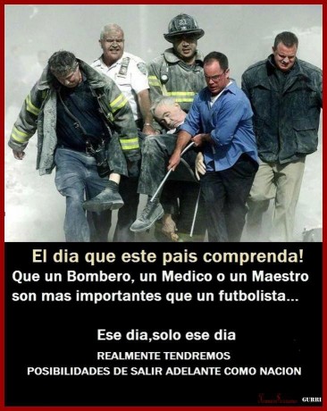 ,un Policía,una Enfermera, un científico,un Soldado como Victor mi sobrino preferido que está ahora en 00
