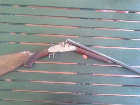 hola compañeros,

tengo la posibilidad de hacerme con una paralela de calibre 16 marca viuda e hijos de 00
