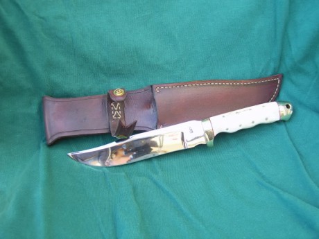 Este Bowie lo realice para un amigo, el fue quien me suministró la cuerna de ciervo. 01