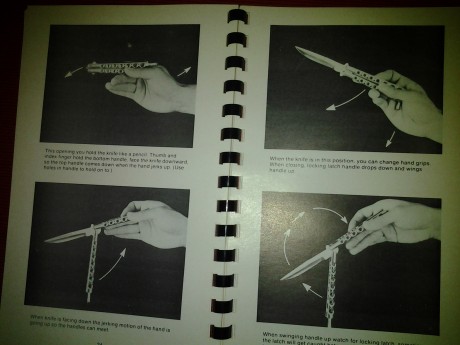 Manual en ingles sobre el uso de la navaja Balisong, de los autores Tom Wei Ding y Tom Wei Toi. Su titulo 00