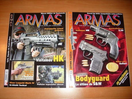 Hola!!!

Vendo los siguientes numeros sueltos de la revista ARMAS:

183, 221, 226, 228, 230, 233, 238, 61