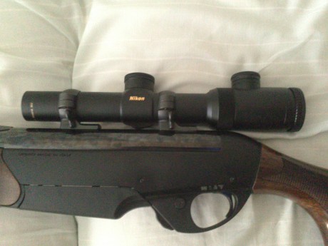 Aquí os dejo una foto de mi Benelli Argo cal.30-06 o como le digo yo cariñosamente, la plomera de jabalíes. 100