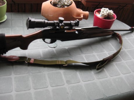 Aquí os dejo una foto de mi Benelli Argo cal.30-06 o como le digo yo cariñosamente, la plomera de jabalíes. 150
