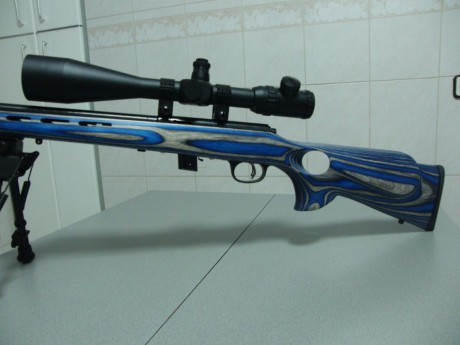 Pues aqui os presento la modificacion que he realizado a mi carabina, puesto que la culata que trae de 11