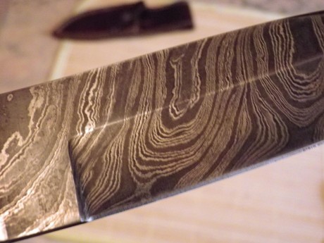 Pongo a la venta  esta belleza de cuchillo de mi colección de damascos fabricado por un artesano pakistaní. 00