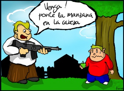 Nueva modalidad de tiro "manzanitis" 00