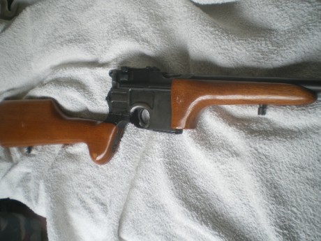 Vendo Carabina C 96 Alemana inutilizada certificado de la G,Civil, para poner en Libro de Coleccionista 21