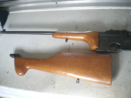 Vendo Carabina C 96 Alemana inutilizada certificado de la G,Civil, para poner en Libro de Coleccionista 32