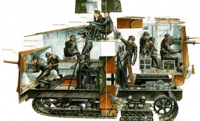 buenas me gustaria abrir un hilo sobre los primeros tanques de la historia, por mi parte aporto los pocos 90