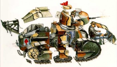 buenas me gustaria abrir un hilo sobre los primeros tanques de la historia, por mi parte aporto los pocos 170