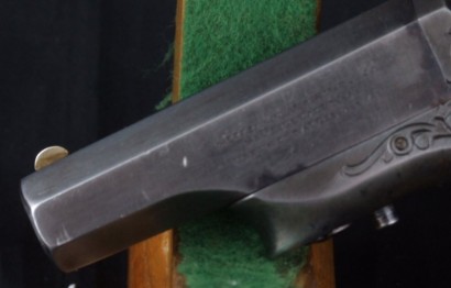 Hola, otra peque . . .
texto
Southerner .41 RF Single Shot Deringer, with patent address for Merimack 10