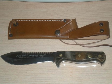 Mis cuchillos Aitor. 160