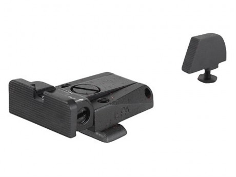 Hola compañeros foreros:
Pues el caso es que quiero poner unas miras regulables para mi glock 17 (3ª gen.) 50