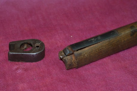 Hola, me han pasado una carabina Mauser Modelo 1895 inutilizada. Esta en bastante mal estado y para poder 00