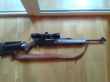 Ya amenacé hace tiempo en el hilo de los Benelli, seguramente es el rifle más extendido en España y cada 161