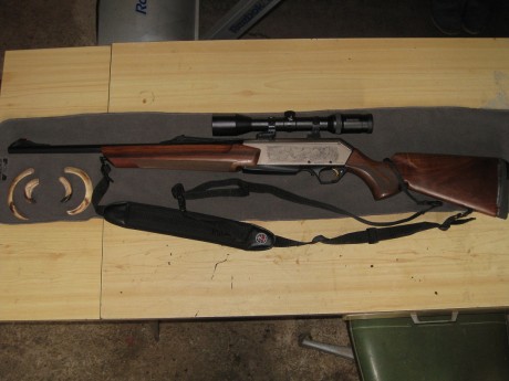 Ya amenacé hace tiempo en el hilo de los Benelli, seguramente es el rifle más extendido en España y cada 160