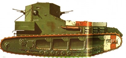 buenas me gustaria abrir un hilo sobre los primeros tanques de la historia, por mi parte aporto los pocos 100