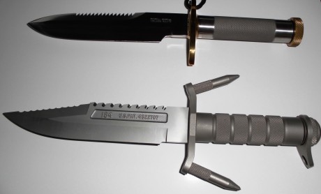 Buenas de nuevo, compañeros:

Os quiero presentar una de mis piezas preferidas, el cuchillo   Buckmaster 140