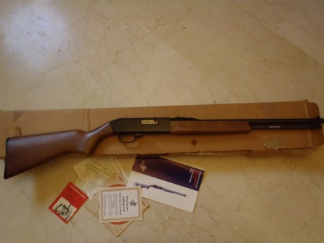 ...pues lo dicho, vendo carabina semiautomatica winchester mod. 190 en calibre .22 Lr en un más que excelente 02