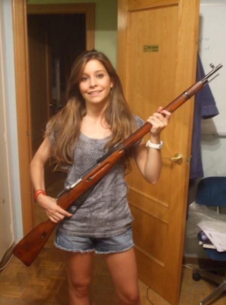 ...la que yo tengo, y es que dentro de unos años me he propuesto comprar un rifle como el que tengo, un 80