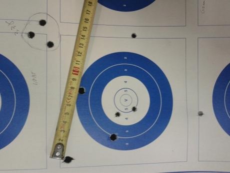 El otro dia teniamos una pequeña polémica sobre la "supuesta" imprecision de los rifles SAUT 70